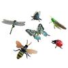 Gabe Family Insect Figures 6 Types KS3625, 1 Set, Popular Toys In Korea
