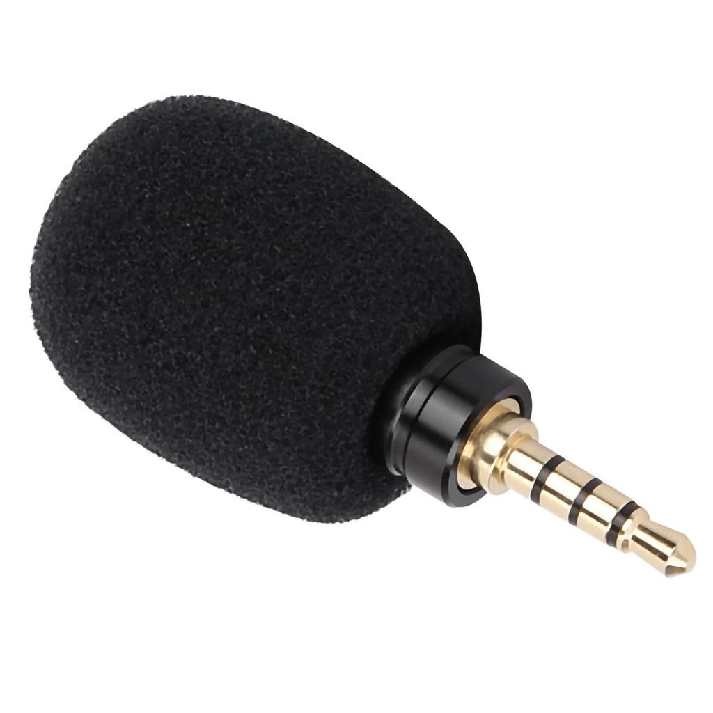 Mini Microphone Portable 3.5mm Jack Plug For Mobile Smart Phone (Four Pole)