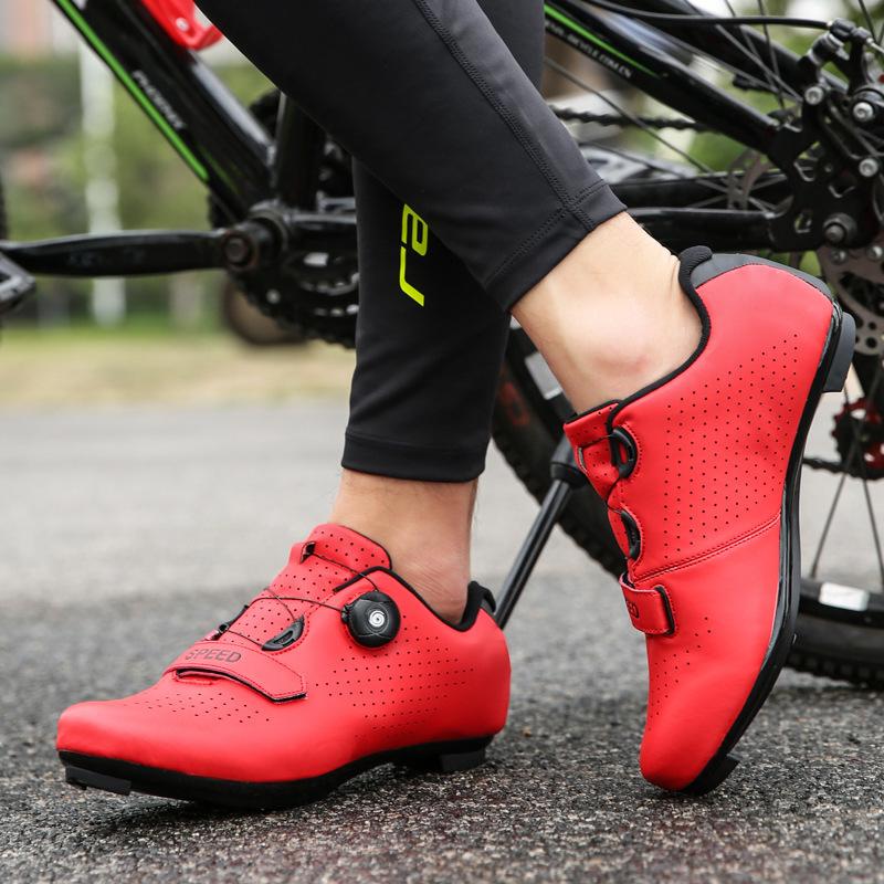 Manufacturer's New Road Bike Cycling Shoes Breathable Lock Shoes Outdoor Sports Equipment Comfortable and Quick Drying