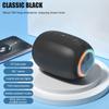 Portable Speaker Wireless Bluetooth Speaker Subwoofer Stereo Surround Outdoor Loudspeaker with Colorful Light Support FM RadioTF