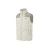 Li Ning Badfive Windproof Water-Repellent Loose Fit Stand Collar Letter Down Vest Men Vest AMRV029-1