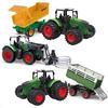 Large Scale Tractor Toys DIY Farmer Car Playset Toy Transport Trailer Engineering Birthday Gifts