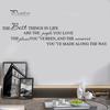 Home Kit The Best Things Wall Sticker Living Room Wallpaper Mural Decal Home Art Decor