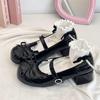 Sweet and Cute Japanese Jk Mary Jane Single Shoes Women's 2025 Spring New Women's Shoes French Versatile Thick Heel Lolita