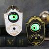 Halloween Decoration One-eyed Doorbell Horror Props Ghost's Day Glowing Home Hanging Electric Luminous Sounding Eyeball Doorbell