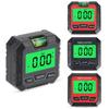 90 Degree Angle Finder Bubble Electric Level Portable Inclinometer Horizontal Scale Ruler Digital Spirit Level Protractor
