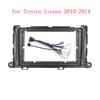 For Toyota Sienna 2011(9Inch) Car Radio Fascias Android GPS MP5 Stereo Player 2 Din Head Unit Panel Dash Frame Installation Trim