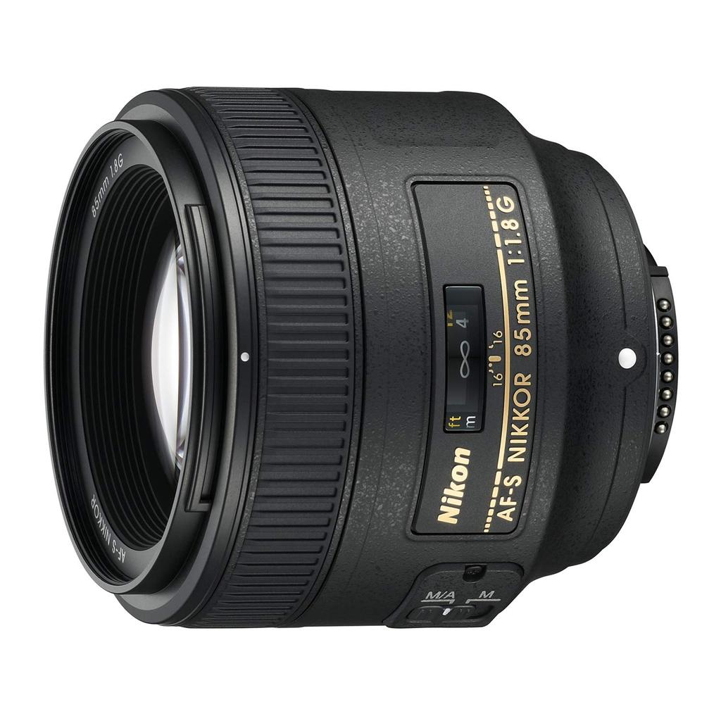 Nikon Single Focus Lens AF-S NIKKOR 85mm f/1.8G Full Size Compatible