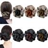 Hair Ties Synthetic Hair Bun Bride Hairpiece Scrunchie Chignon Stylish Ball Head Wig Daily