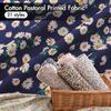 100*150cm Pastoral Style Small Floral Printed Cotton Fabric Summer Thin Flower Fabric For DIY Dress Patchwork Sewing Accessories