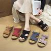 Large Size Wedge Slippers Women's Summer Wind Light Waist Bottom Slippers