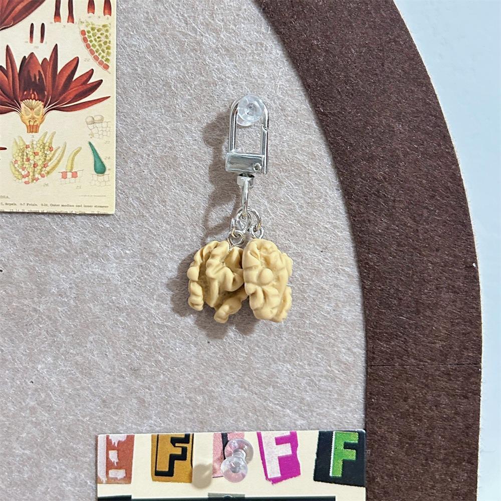Bag Pendant Food Series Pendant Pistachio PVC Keychain Unique Simulation Food Keychain Gift