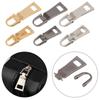 5pcs Bag Suitcase Detachable Zipper Repair Kit Zipper Slider Metal Zipper Head Metal Zip Zipper Pull