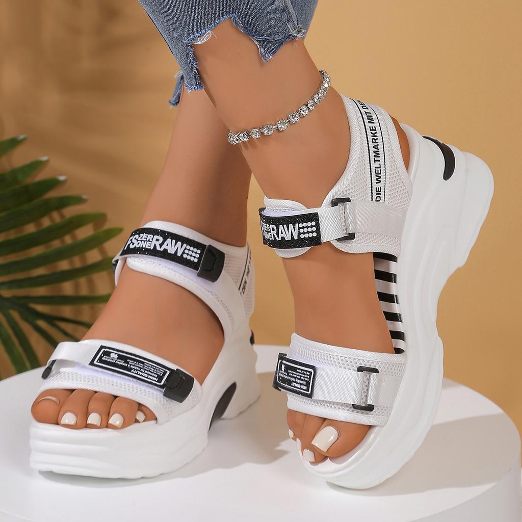 Fashion Summer Trend Women Platform Wedge Sandals Light Casual Beach Sandals Fashion New Comfortable Shoes for Women Zapatos De Mujer
