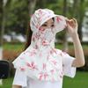 Full Face Neck Protection Sunscreen Cap Dust-proof Outdoor Sun Hat Outdoors Tea Picking Cap  Summer