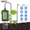 Yieryi 8-In-1 Soil Sensor RS485 PH EC Moisture Temperature Salinity Fertility Probe For Agriculture Smart Farming Monitor System
