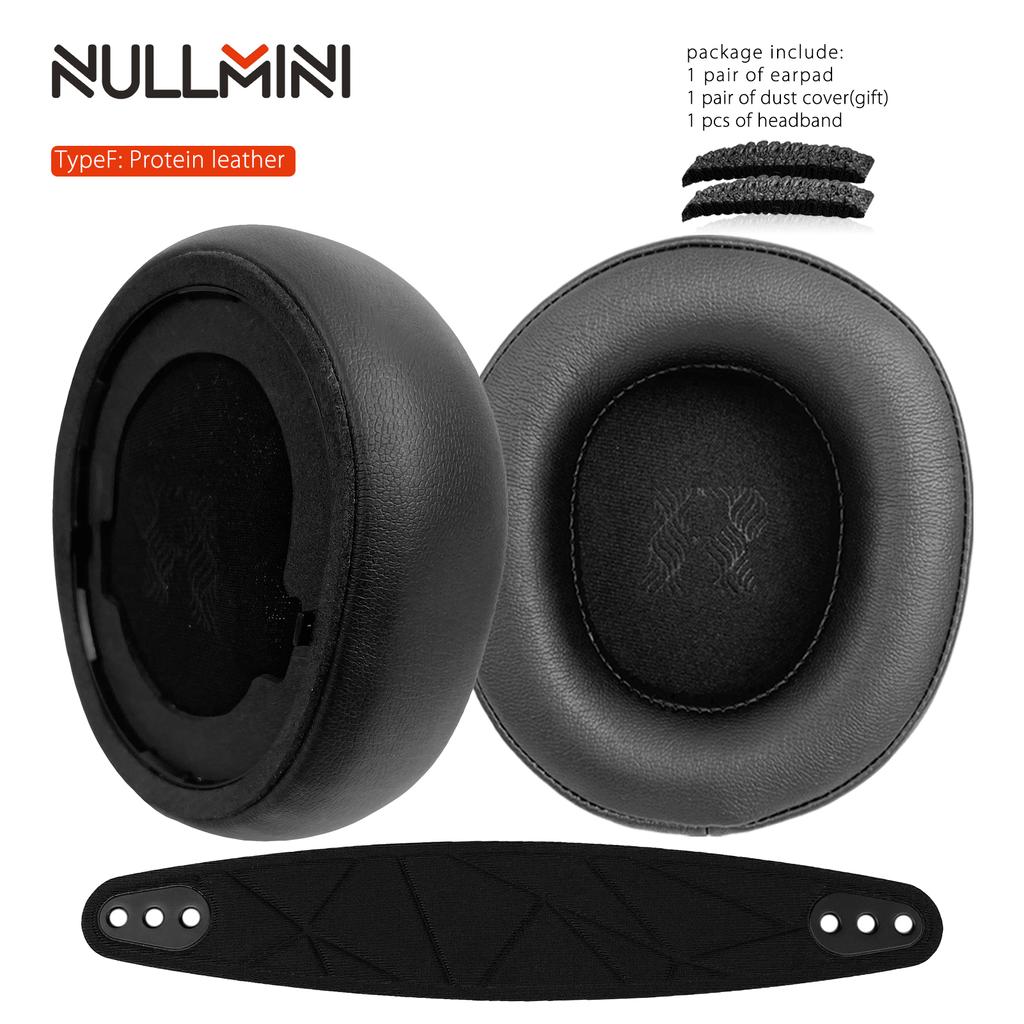 NullMini Replacement Earpads for Steelseries Arctis Nova Pro Wireless Headphones Earmuff Headband Ear Pads Cushion Cover Sleeve