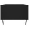  Coffee Table, Black, 90x50x36.5 Cm, Wood-based Material