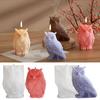 Big Eyes Owl Scented Candle Making Molds Animal Bird Soap Silicone Moulds Resin Birthday Gifts Artist Painting Gypsum Home Decor