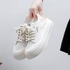 Little White Shoes Women's 2024 New Autumn Student Korean Version Versatile Casual Ins Shoes Platform Fashion Board Shoes KT2651