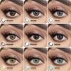 FUNSACHY 2pcs New Colored Contact Lenses for Eyes Fashion Cosmetic Brown Pupils Gray Lenses for Eye Multicolored Contact Lens