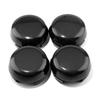 57mm Wheel Center 4 Wheel Center Covers Caps, Black, Pieces, Covers,