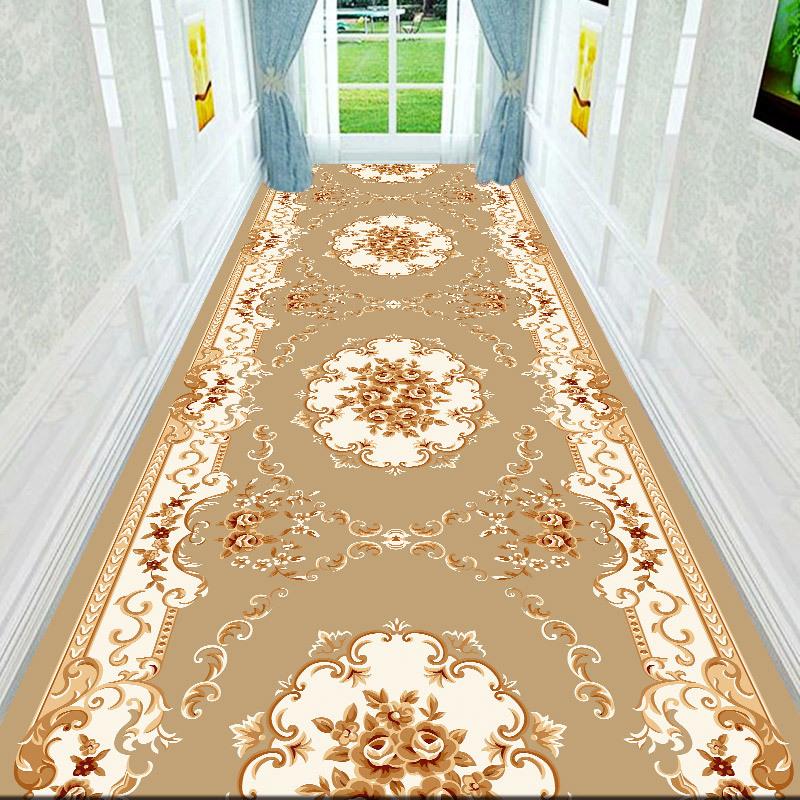 Modern Luxury Abstract Hallway Carpet Non-slip Corridor Aisle Runner Home Living Room Decor Stairway Rug Kitchen Floor Mat