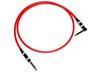 Canare GS-6 Patch Cable, 1m, L-S Type, Red, 1 Piece