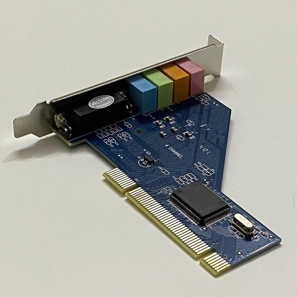 PCI Sound Card 4.1 Channel 3D Audio Stereo 8738 For Desktop Computer+Sound Card