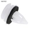 Car Interior Front&Rear Door Panel Trim Clips Fastener Retainer Rivet Kit for BMW Mini 100Pcs