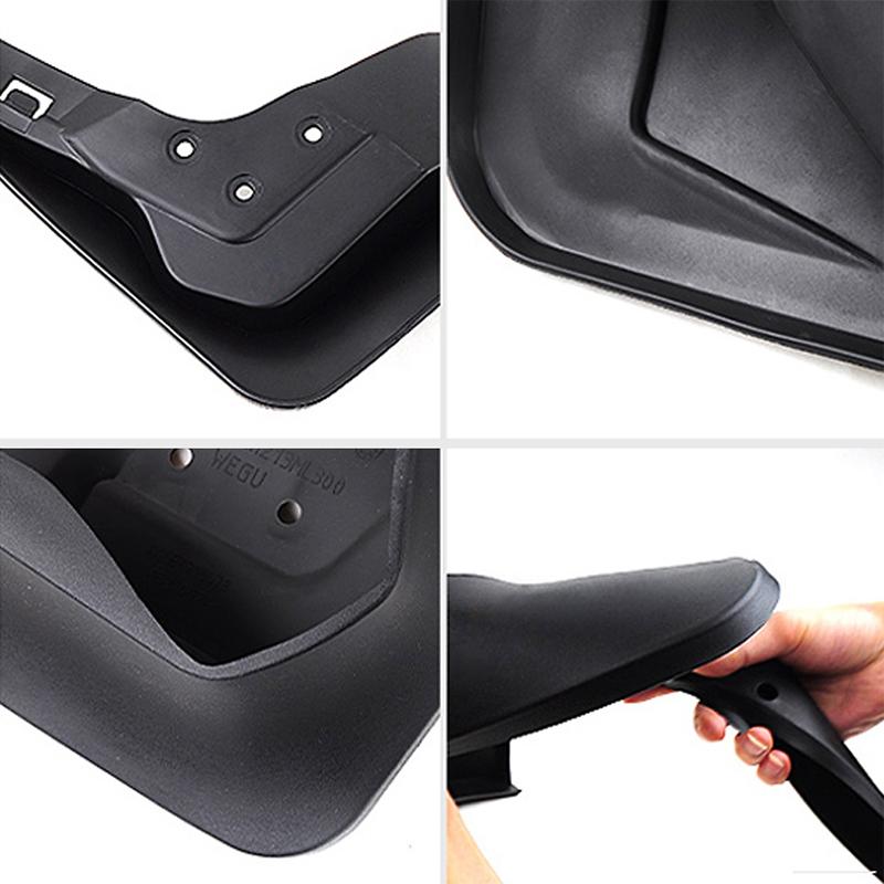 Car Styling Fit For BYD HAN EV 2022 2023 ABS Car Mud Flaps Splash Guard Mudguards MudFlaps Front Rear Fender Auto