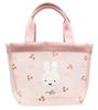 Marimo Craft Miffy Cherry Fleur Series Mesh Mini Tote W310 X H250 X D110mm Bag, Pink, Approx. (DBM-2606)