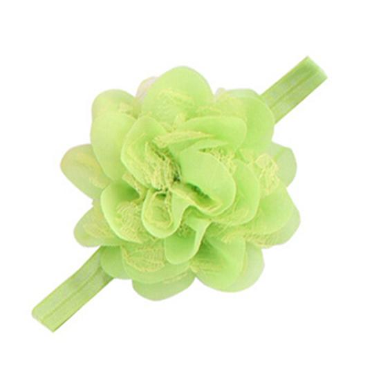 Милая детская повязка на голову с цветком для маленьких девочек, эластичная повязка для волос, головной убор