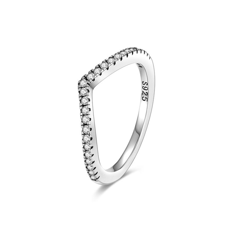 Hot Sale 925 Sterling Silver Stackable Infinite Heart Daisy Flower Ring For Women Original 925 Silver Rings Brand Jewelry Gift