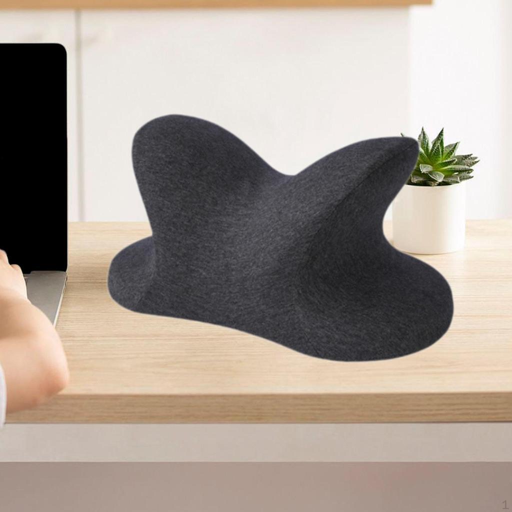 Desk Napping Pillow Neck Support Comfort Cushion Ergonomic Portable Removable Cover Headrest