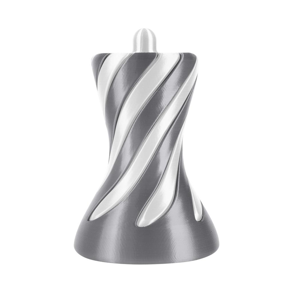 3d Printed Decompression Toy Spinning Spiral Penetrating Sculpture For Stress And Anxiety Relief