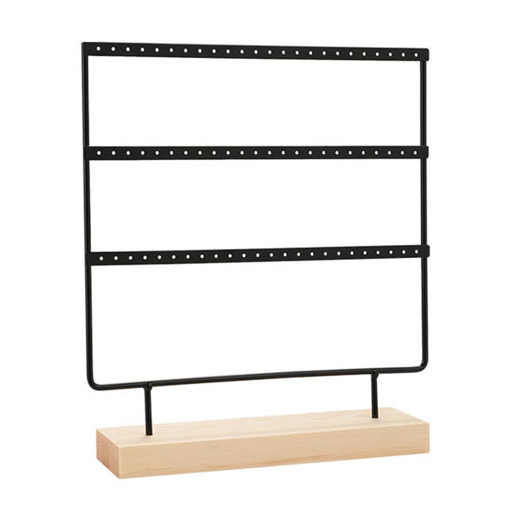 1PC Iron Earring Rack with 72 Holes and Multi-layer Earring Jewelry Display Rack
