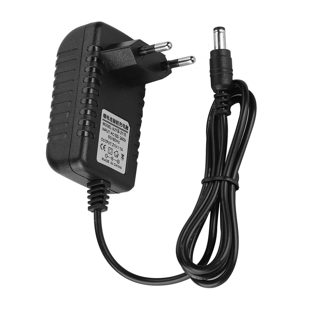 Thick Copper Core Li Ion Charger Adapter 21V1A Adaptative Lithium Battery Charger