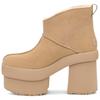 Comfortable Short Boots Women Boots Mustard 1157910-MDSD
