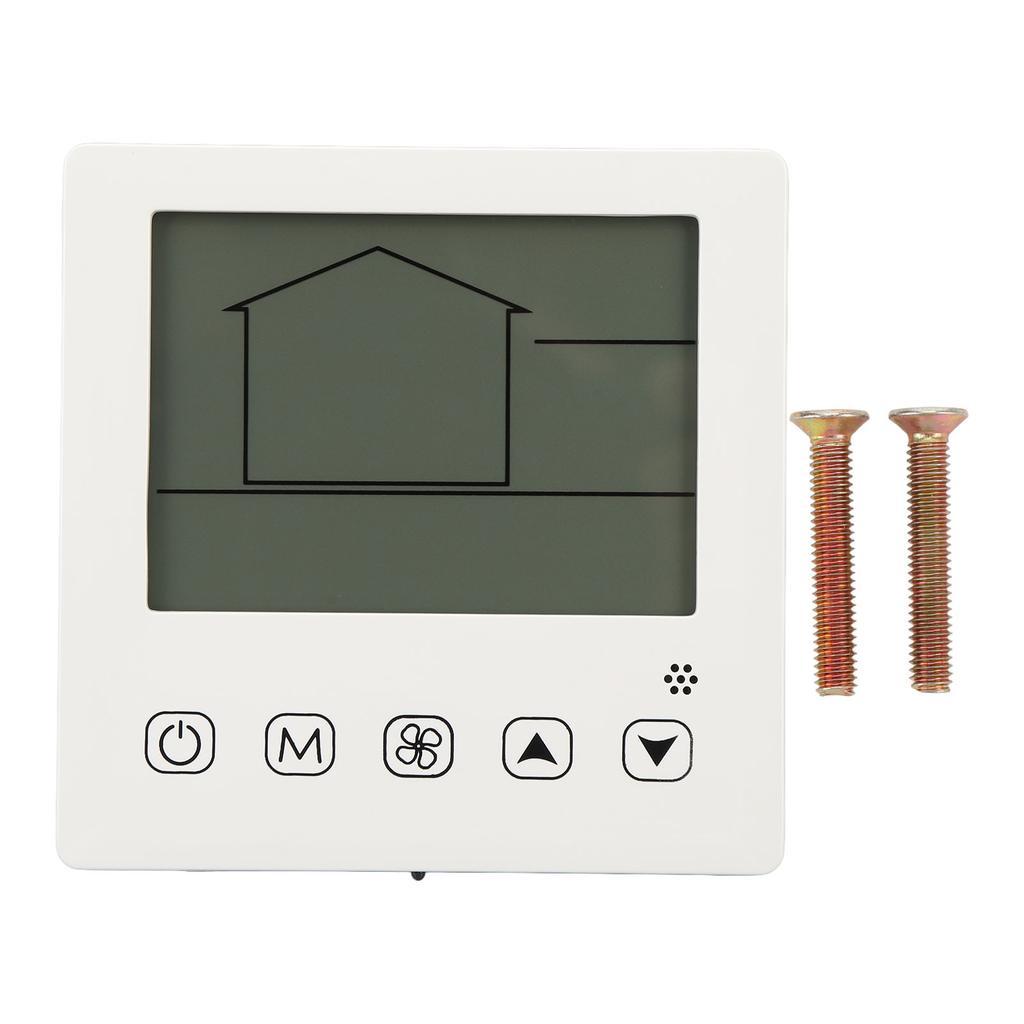 Air Conditioner Thermostat Clear LCD Display Temperature Humidity Detection Air Conditioning Control