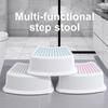 Squatting Toilet Stools Non-slip Bathroom Potty Step Stool Ergonomic and Stable Squatting Stools Heavy Duty Potty Stool for Kids