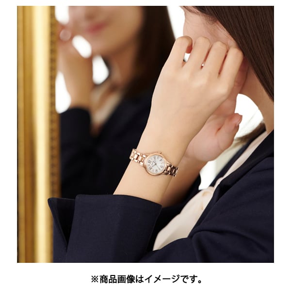 Citizen Women's KH4-963-13 ( Watch Wicca Solar-Tech) Round Watch Gold Stainless Analog