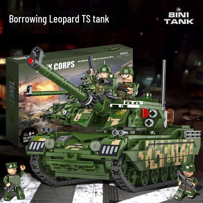 Star Fort 13005 Military War Tank Building Blocks Toy for Kids - Birthday Gift