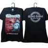 Death Metal Determine The Remains of Life Maliciously Create Dying Fetuses Sick Discoveries and Sacrificial Printed T-shirts