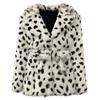 OFTBUY 2024 Real Natural Rabbit Fur Short Coat Leopard Belt Winter Jacket Women Thick Warm Elegant Outerwear Streetwear Fashion