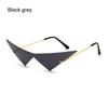 Fashion UV400 Ocean Lens Rimless Oversized Eyewear Women Triangle Sunglasses Sun Glasses Sunglasses