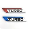 3D Metal Turbo Logo Car Body Fender Emblem Badge Decal Sticker Universal Car Tuning Waterproof Self-adhesive Car Decor