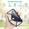 Outdoor Projector - 100 LEDs - Solar - Motion Sensor - 2 Pieces