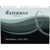 Waterman Black Cartridge Ink S0110850 1.4ml 30-Box Set (Officially Imported)