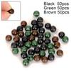 50pcs Carp Fishing Beads Round/Soft Rubber/Floating Shock Impact Rig Bead 6/8mm